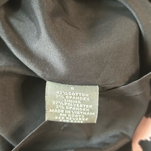 Taylor from Anthropologie structured pink and black floral midi dress size 6 - Picture 7 of 12